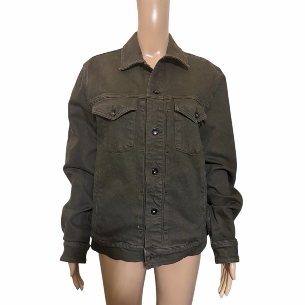 Rag & Bone olive utility Women's Jean Jacket
